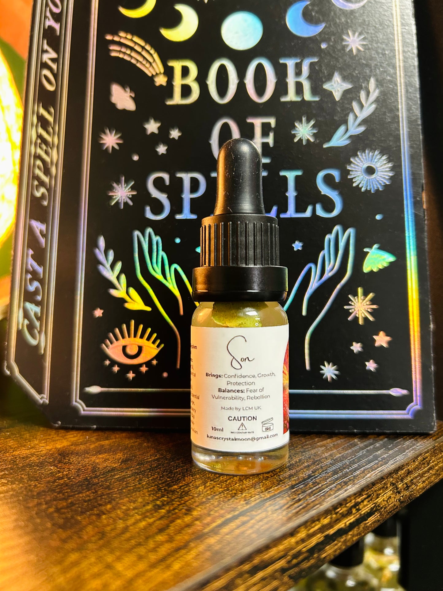 Son – Harmony Blend Anointing Oil (10ml) for Confidence, Growth, Protection & Healing Emotional Barriers