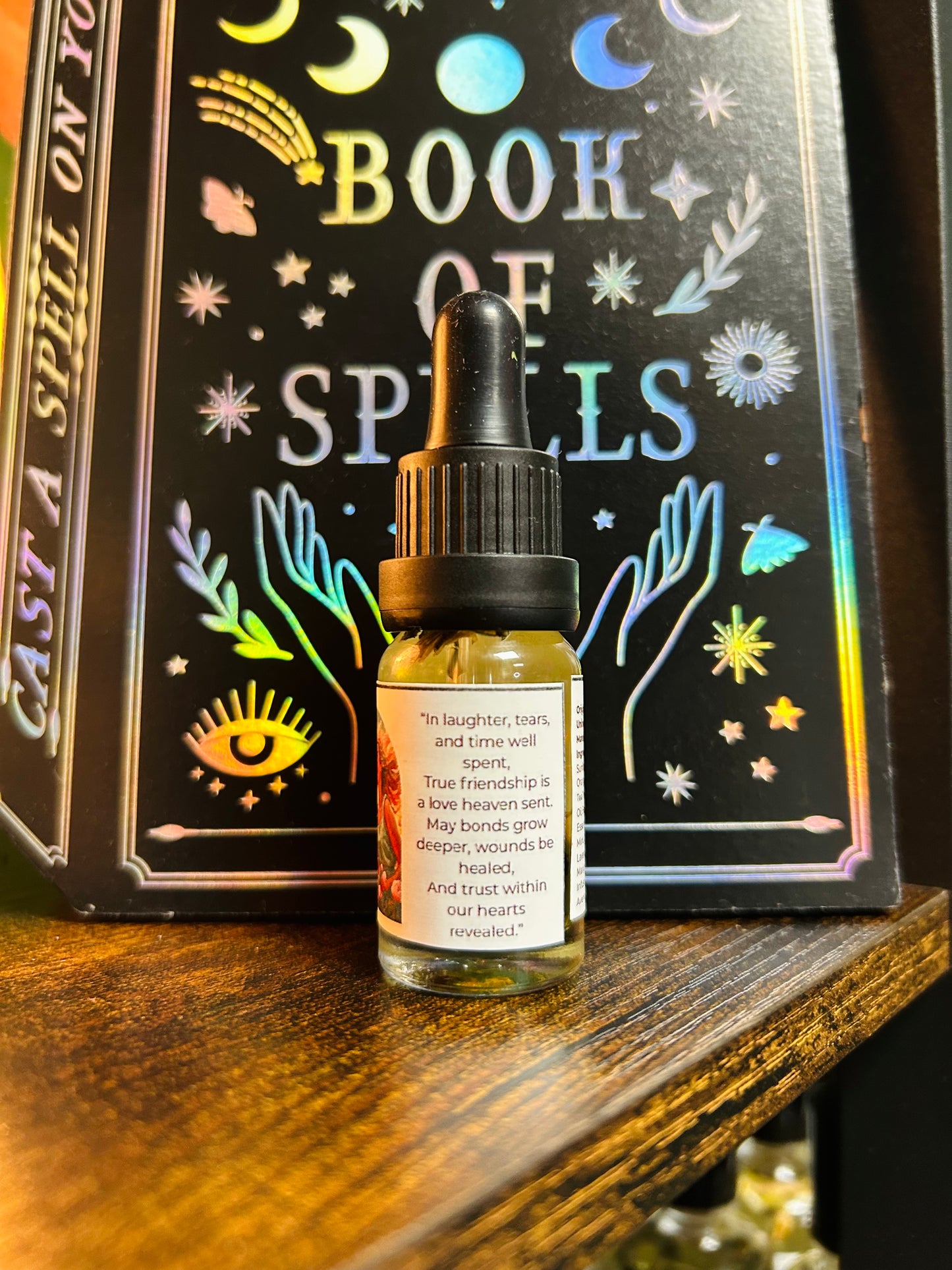 Friend – Harmony Blend Anointing Oil (10ml) for Loyalty, Joy, Emotional Connection & Healing Disconnection