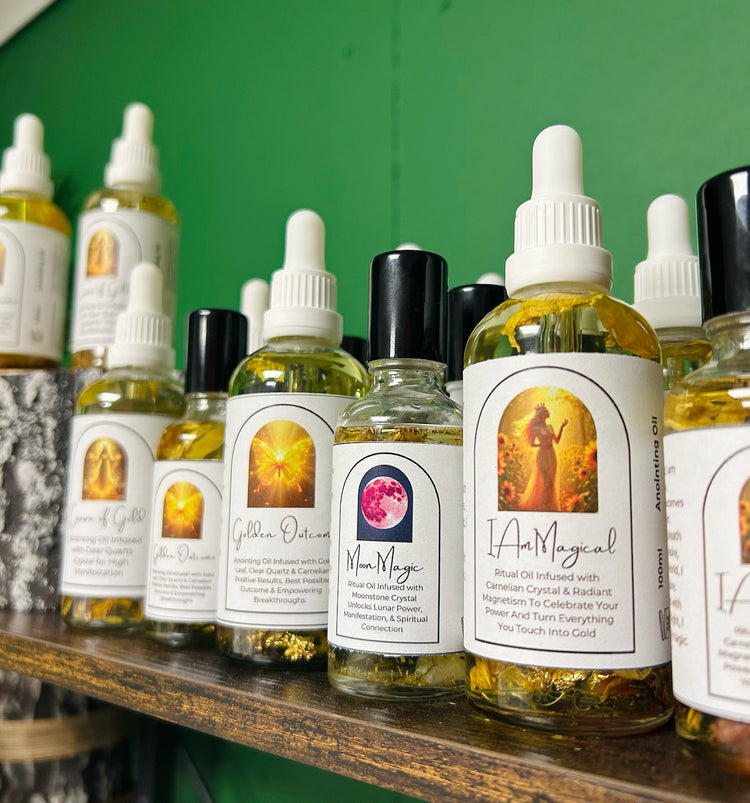 Moon, Cycle & Celestial Magic Spell Oils