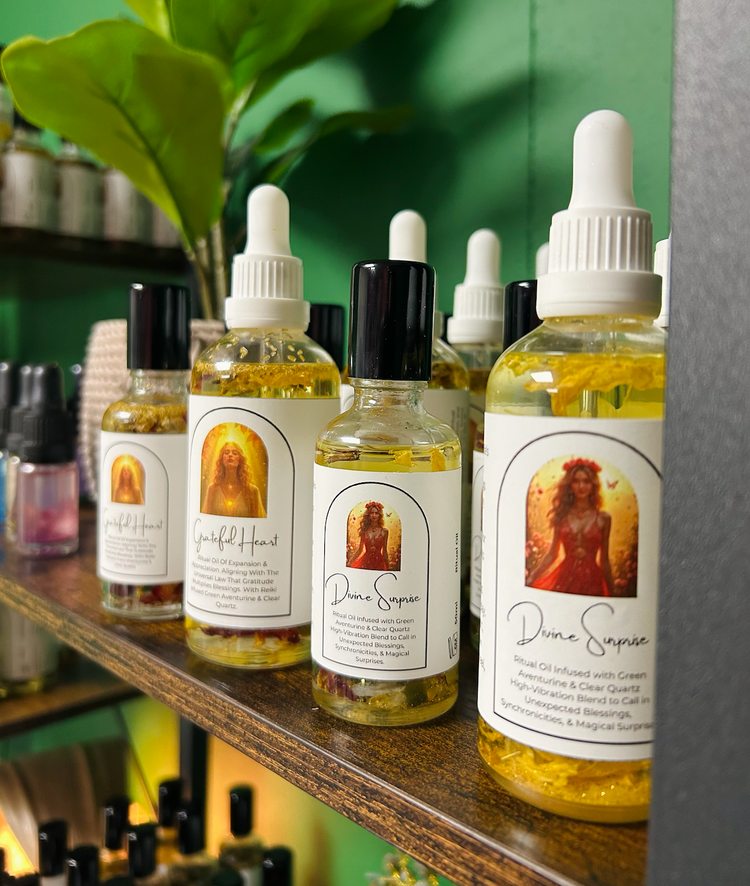 Manifestation & Goal Setting Spell Oils