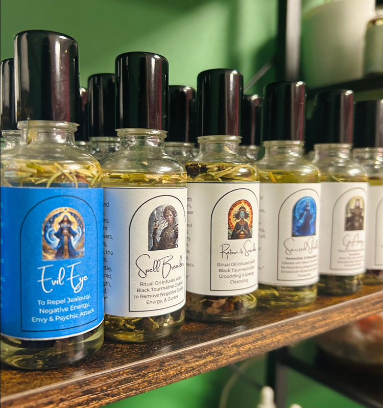 Protection, Boundaries & Energy Clearing Spell Oils