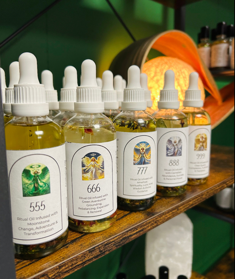 Angel Number Spell Oils