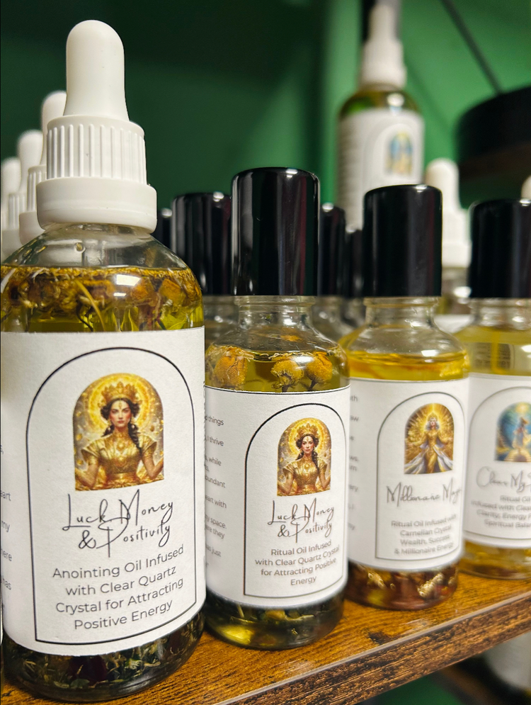 Luck, Money & Success Spell Oils