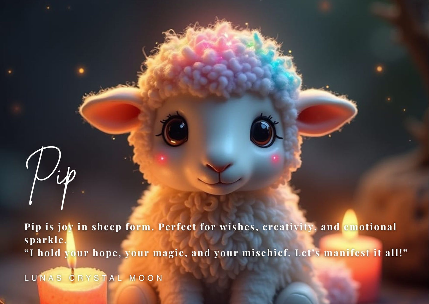 Handmade Felt Sheep Companions – Carriers of Energy & Intention