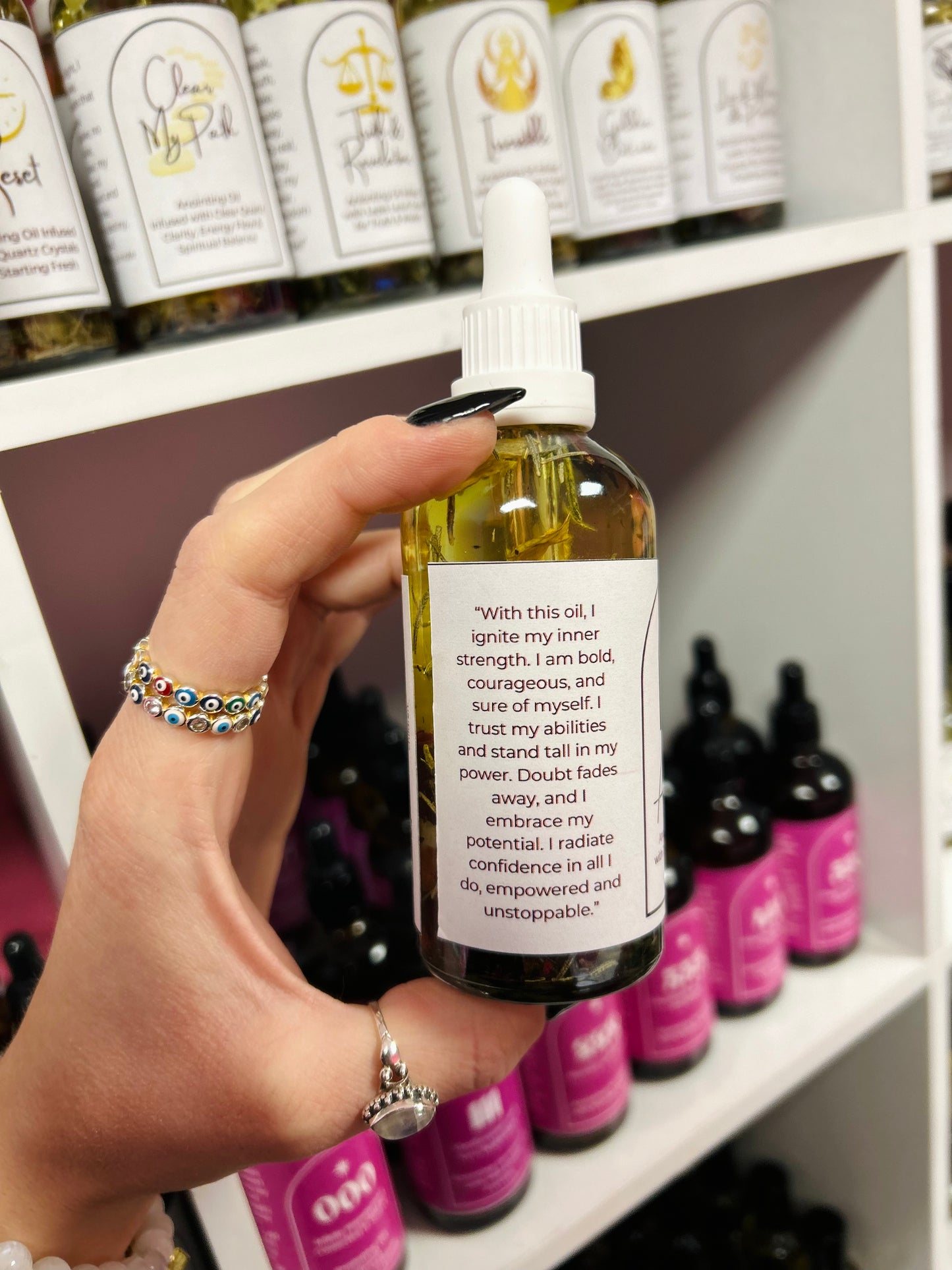 Athena Spell Oil – Goddess of Wisdom & Strategic Power