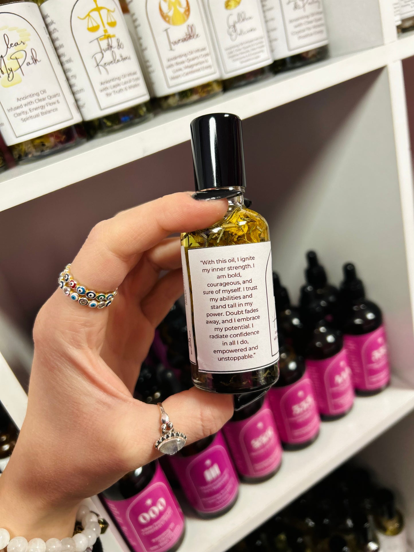 Athena Spell Oil – Goddess of Wisdom & Strategic Power