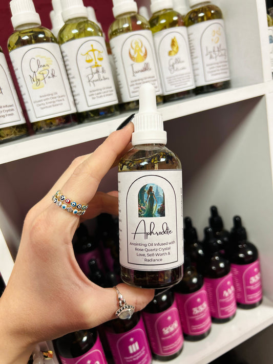 Aphrodite Spell Oil – Goddess of Love, Beauty & Radiance