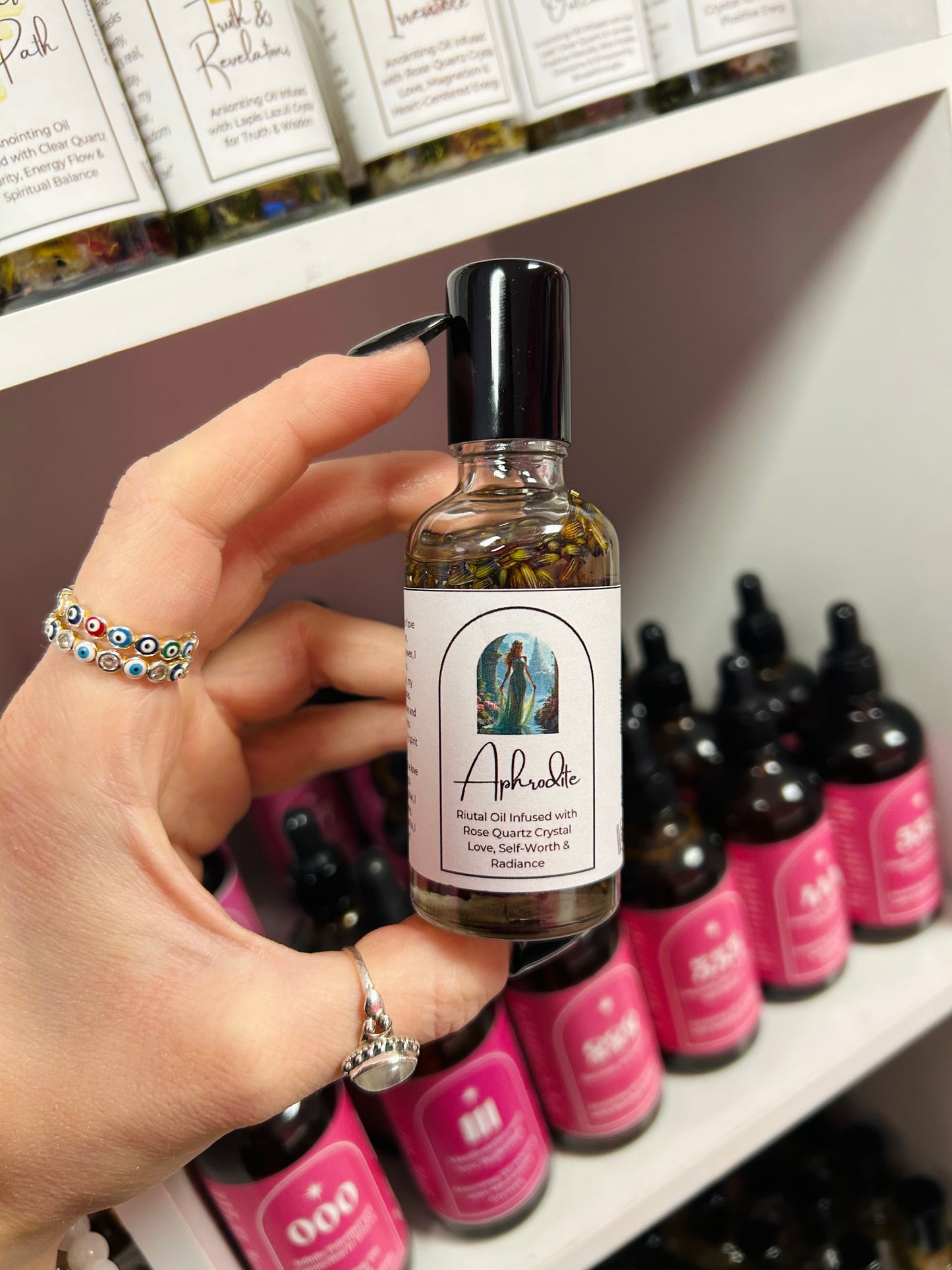 Aphrodite Spell Oil – Goddess of Love, Beauty & Radiance