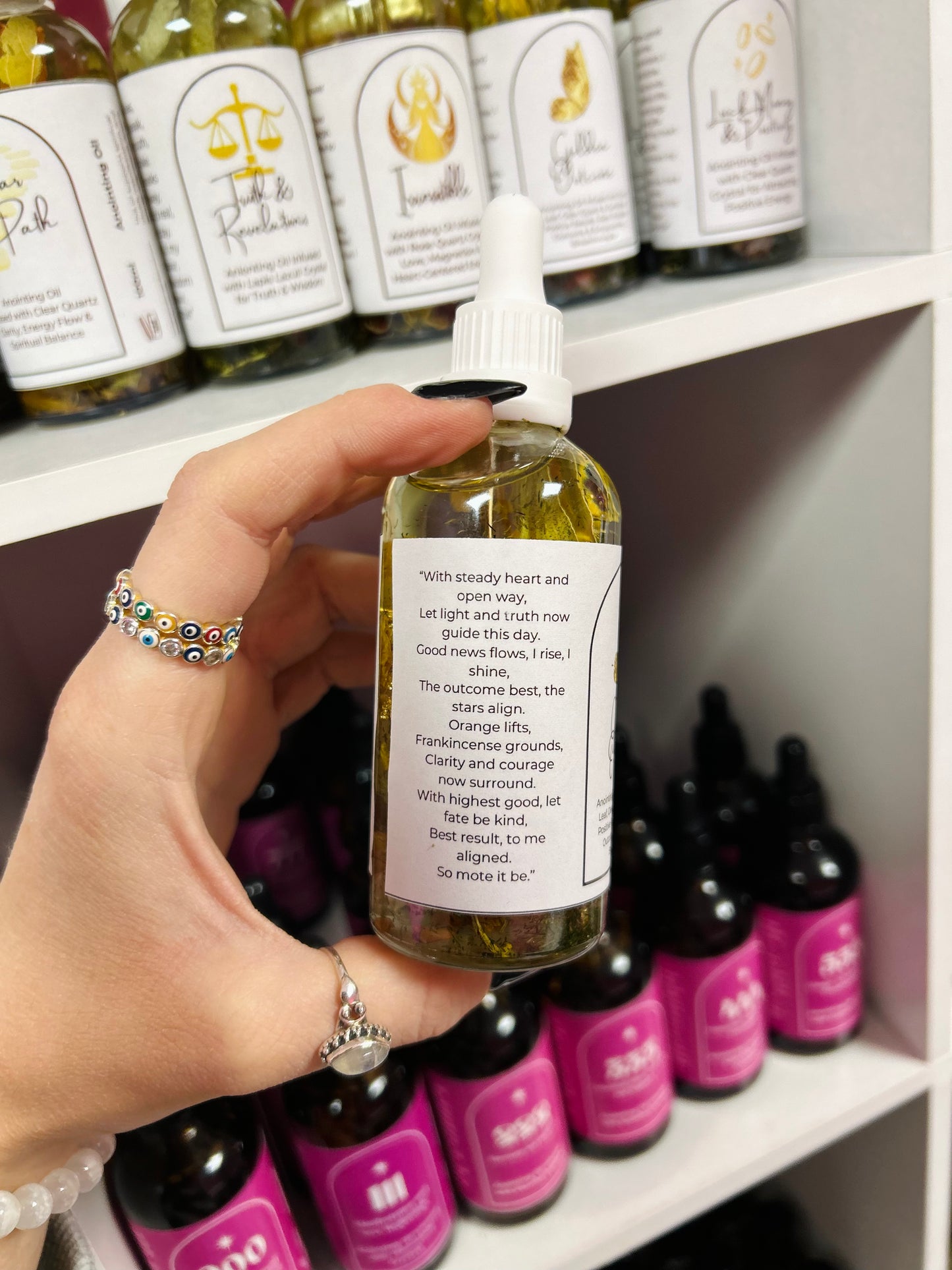 Golden Outcome Spell Oil - Success, Breakthroughs & Positive Results