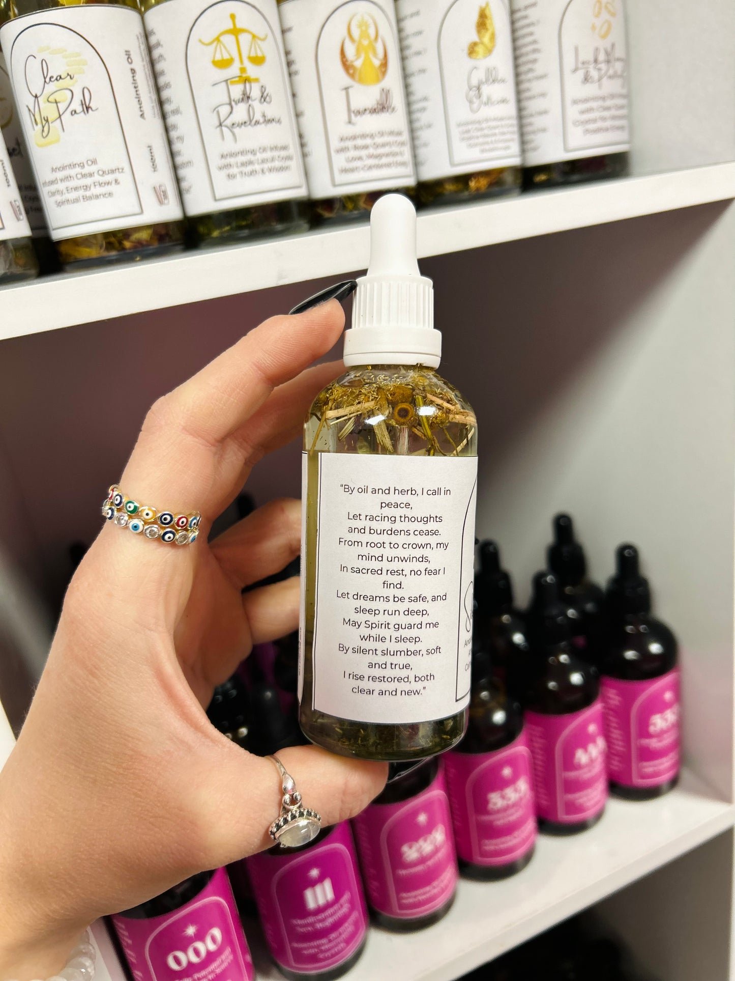 Silent Slumber Spell Oil – Restful Sleep, Calm & Dream Support