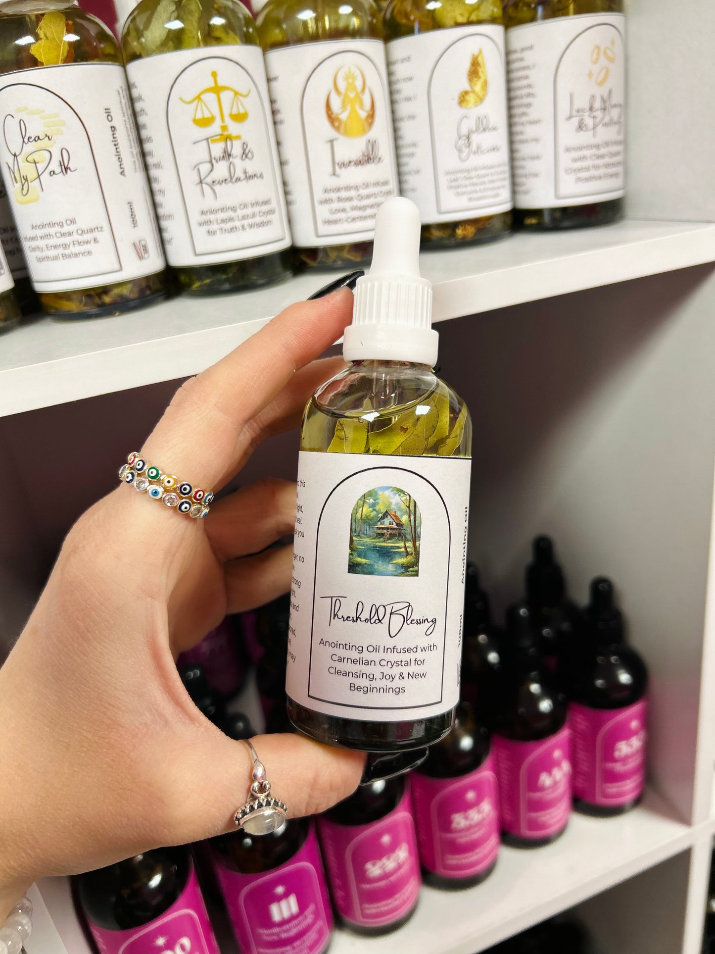 Threshold Blessing Spell Oil – Home Cleansing, Protection & New Beginning