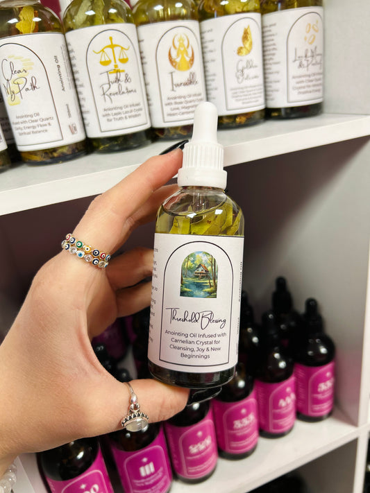 Threshold Blessing Spell Oil – Home Cleansing, Protection & New Beginning