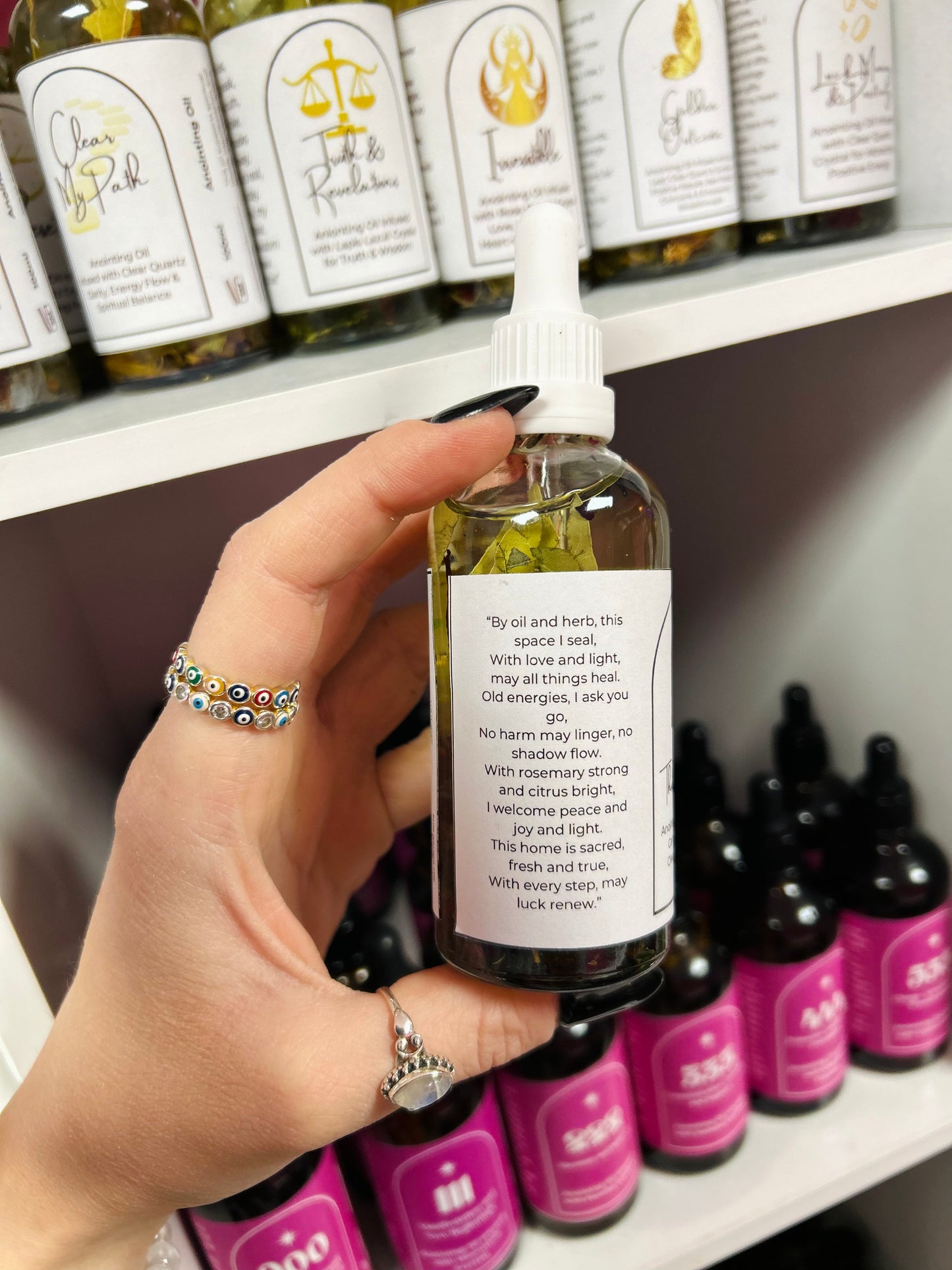 Threshold Blessing Spell Oil – Home Cleansing, Protection & New Beginning