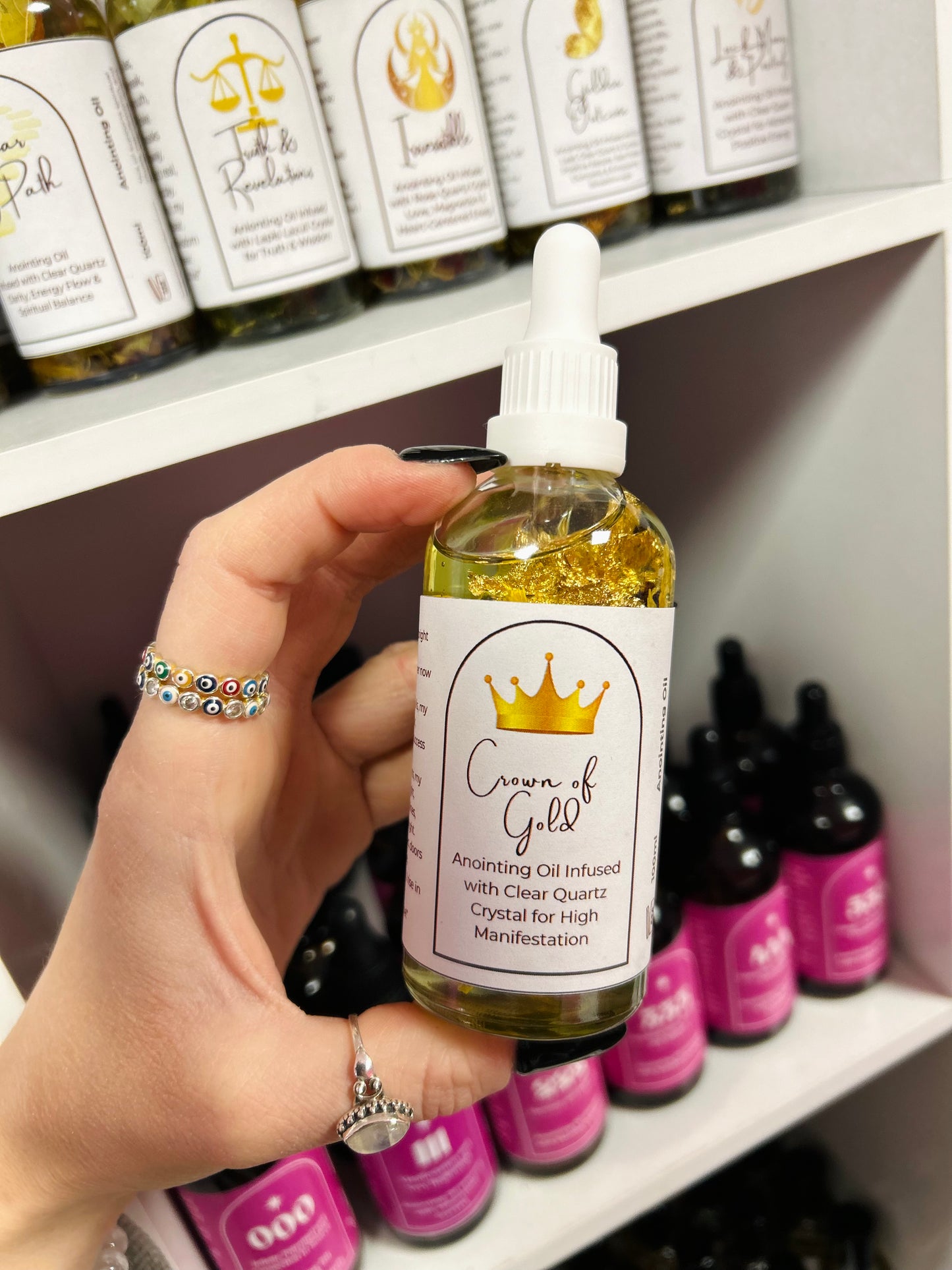 Crown of Gold Spell Oil - Manifestation, Abundance & Divine Alignment