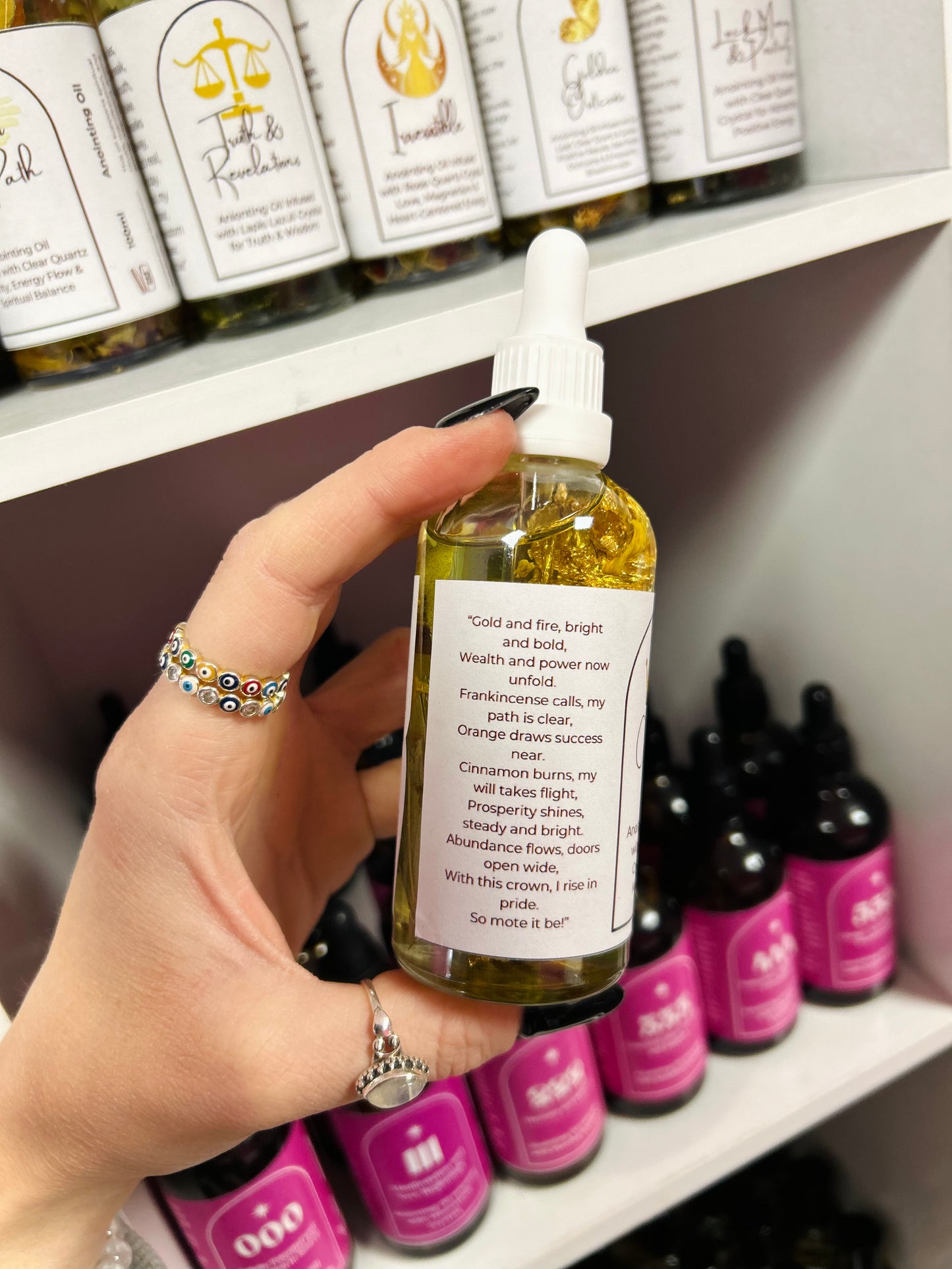 Crown of Gold Spell Oil - Manifestation, Abundance & Divine Alignment