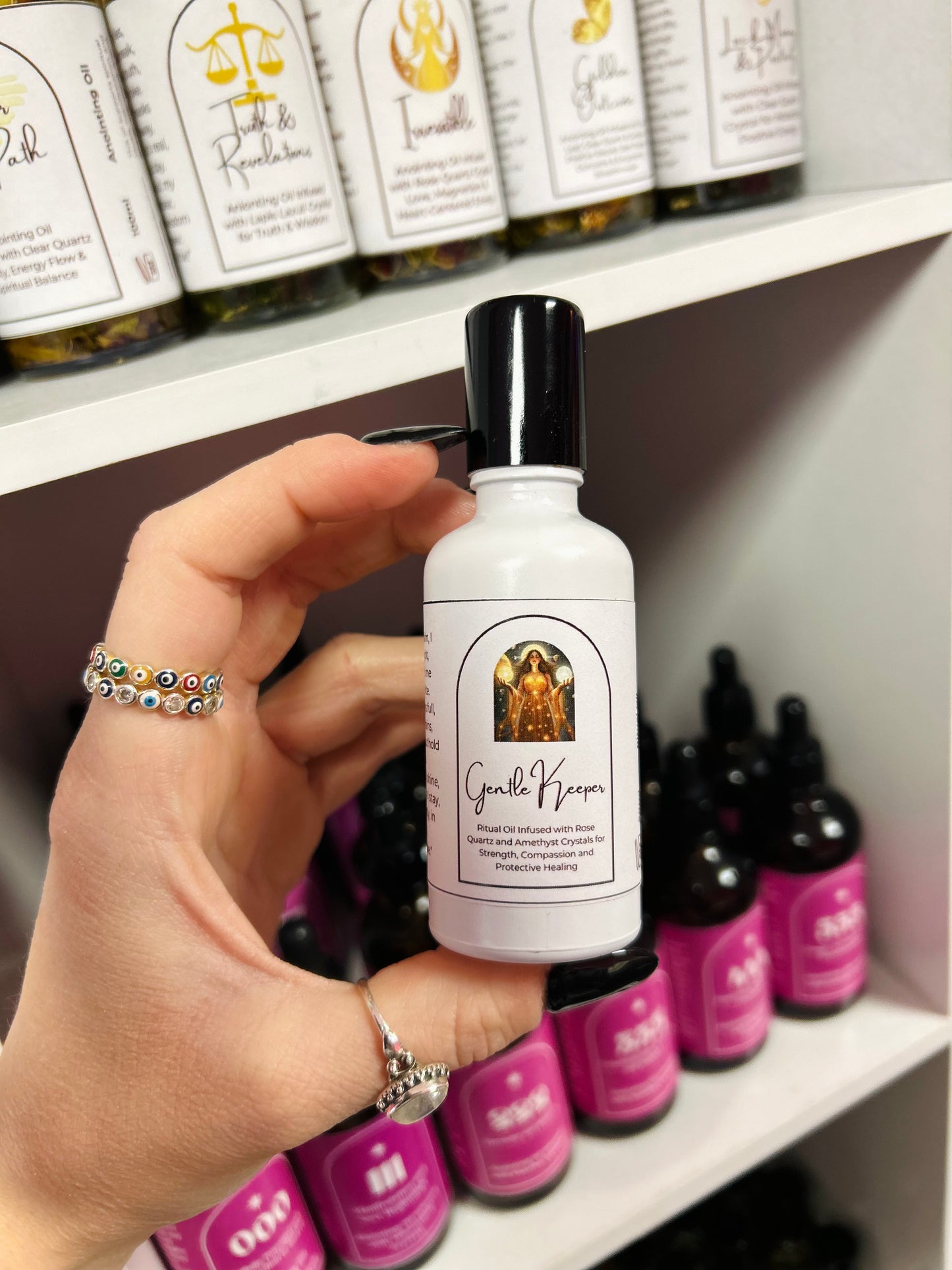 Gentle Keeper Spell Oil - Empathic Strength, Compassion & Protective Healing