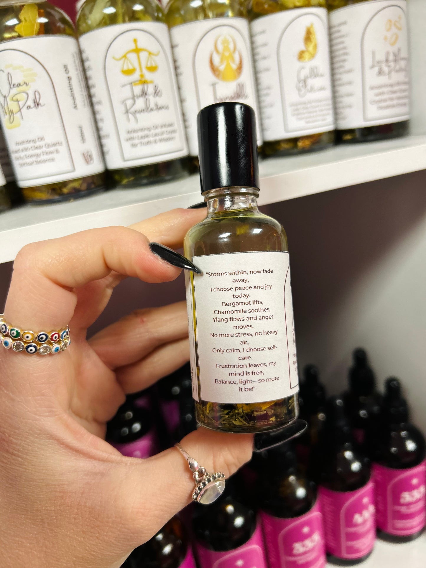 Calm the Moody Cow Spell Oil - Mood Balance, Irritability & Emotional Reset