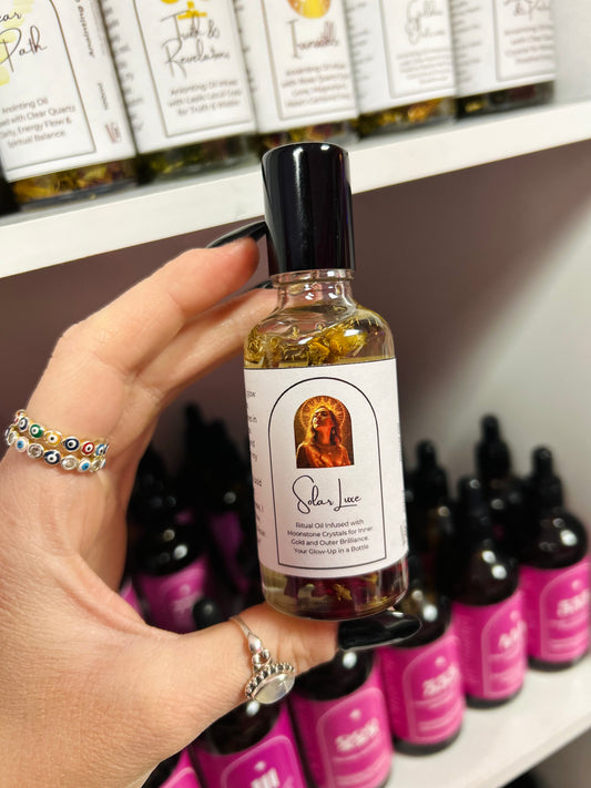 Solar Luxe Spell Oil - Glow-Up Energy, Inner Gold & Radiant Confidence
