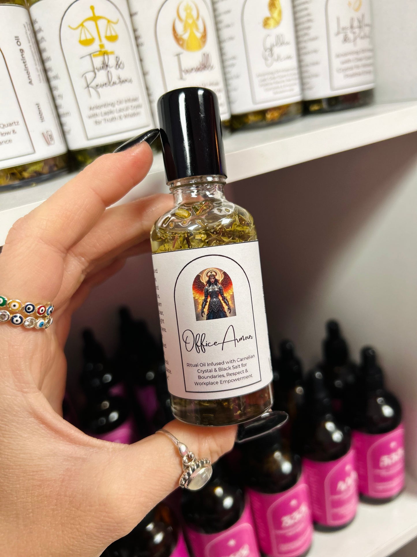 Office Armour Spell Oil - Boundaries, Respect & Workplace Empowerment