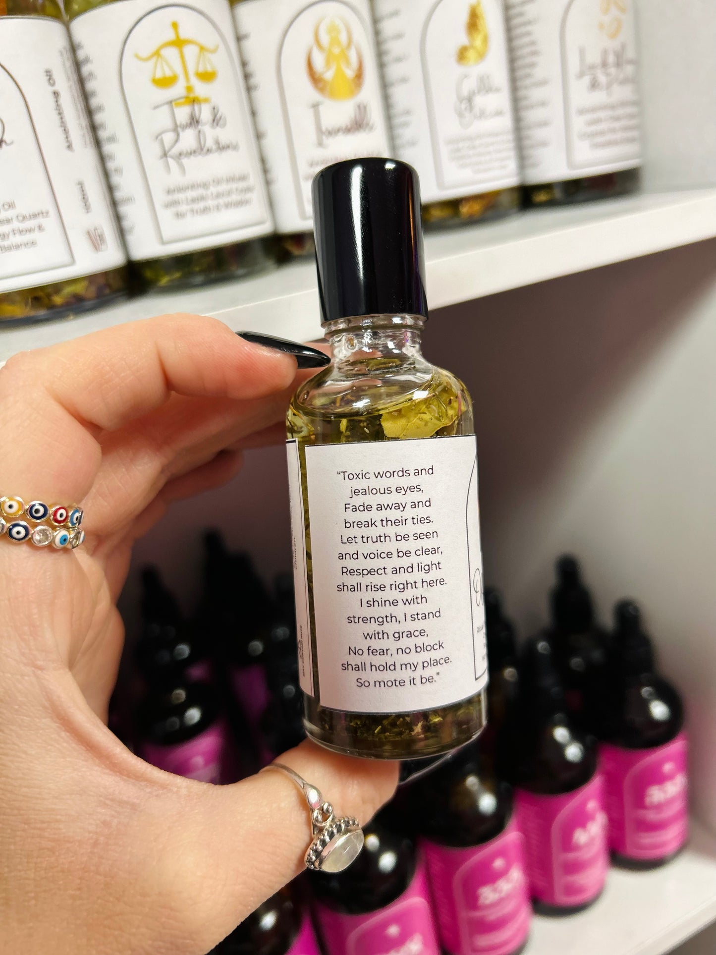 Office Armour Spell Oil - Boundaries, Respect & Workplace Empowerment