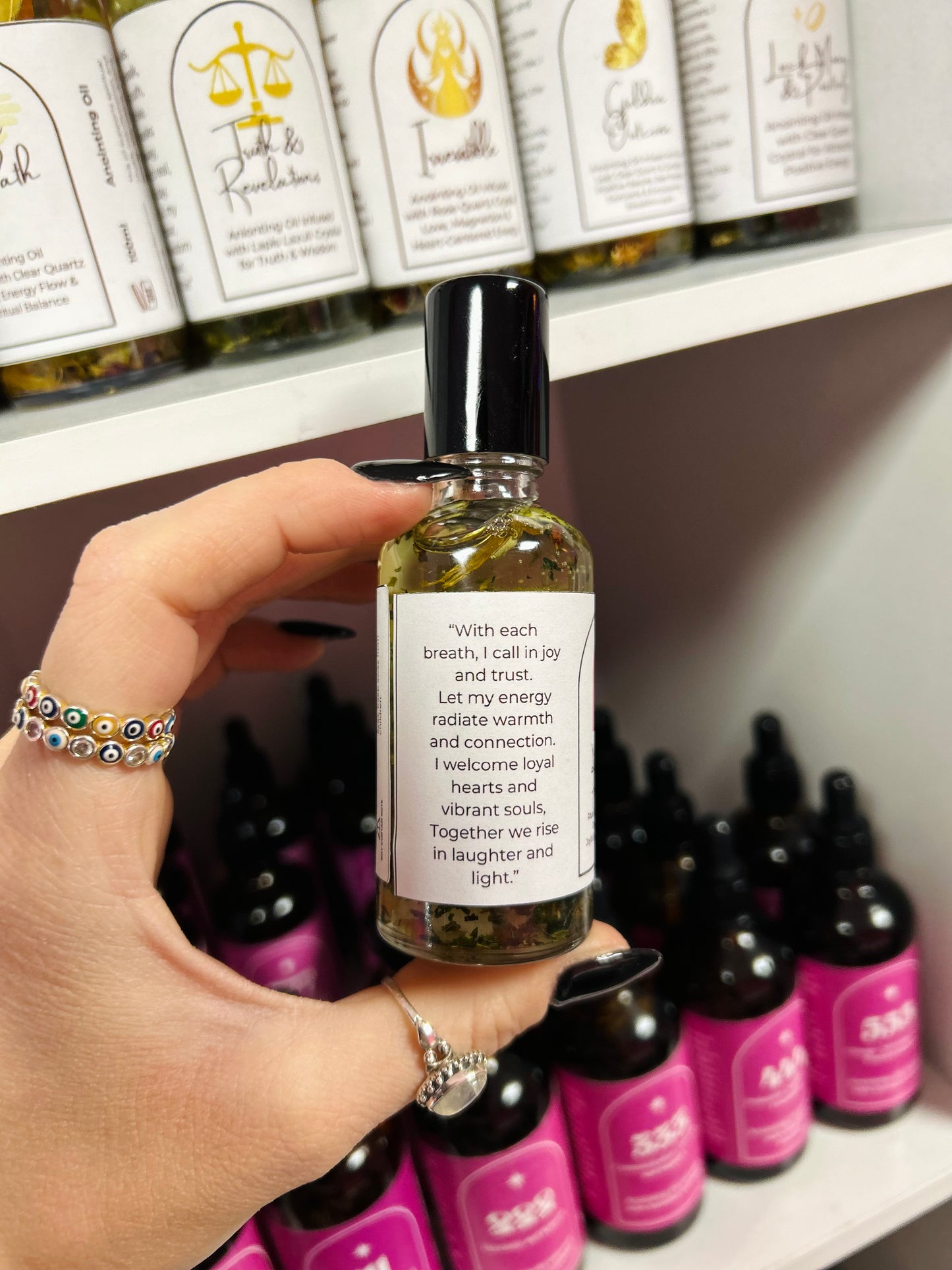 Magnetic Friendships Spell Oil - Joyful Connection & Social Magnetism