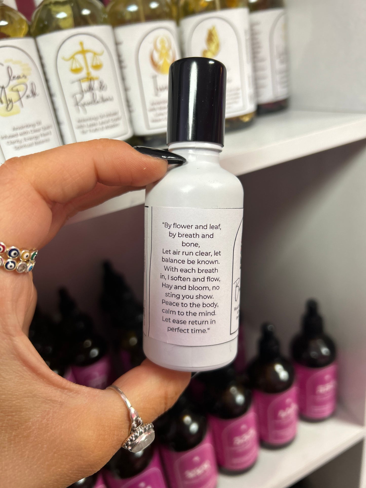 Breathe Easy Spell Oil - Calm Breathing, Clear Energy & Seasonal Ease