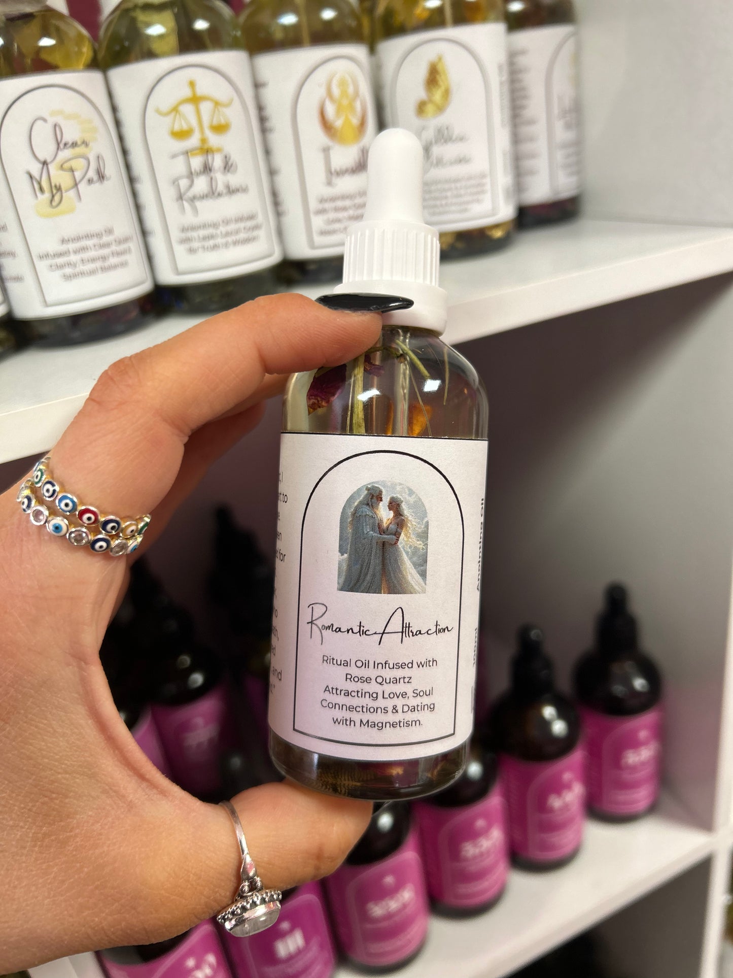 Romantic Attraction Spell Oil - Love, Soul Connections & Dating Magnetism