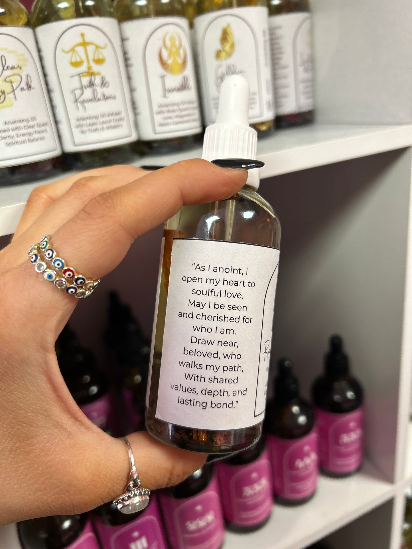 Romantic Attraction Spell Oil - Love, Soul Connections & Dating Magnetism