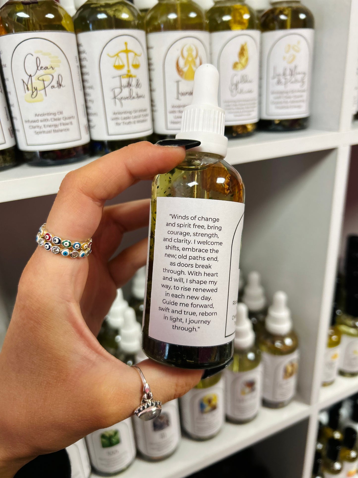 555 Angel Number Spell Oil - Change, Transformation & Forward Motion