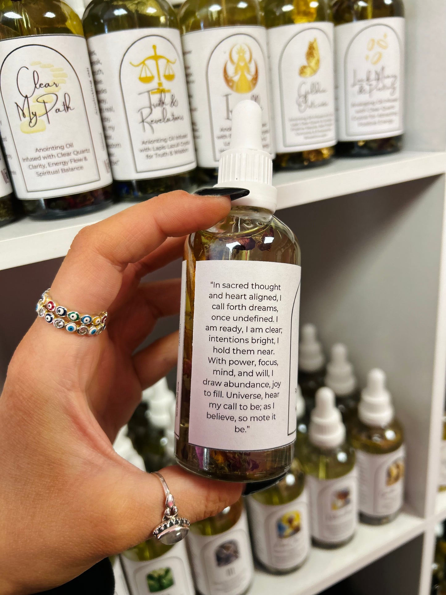 111 Angel Number Spell Oil - Manifestation & New Beginnings