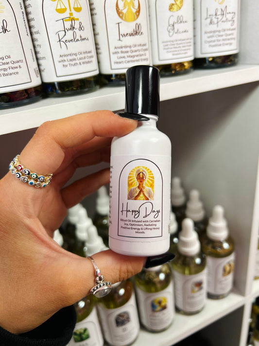 Happy Days Spell Oil - Joy, Optimism & Radiant Positivity