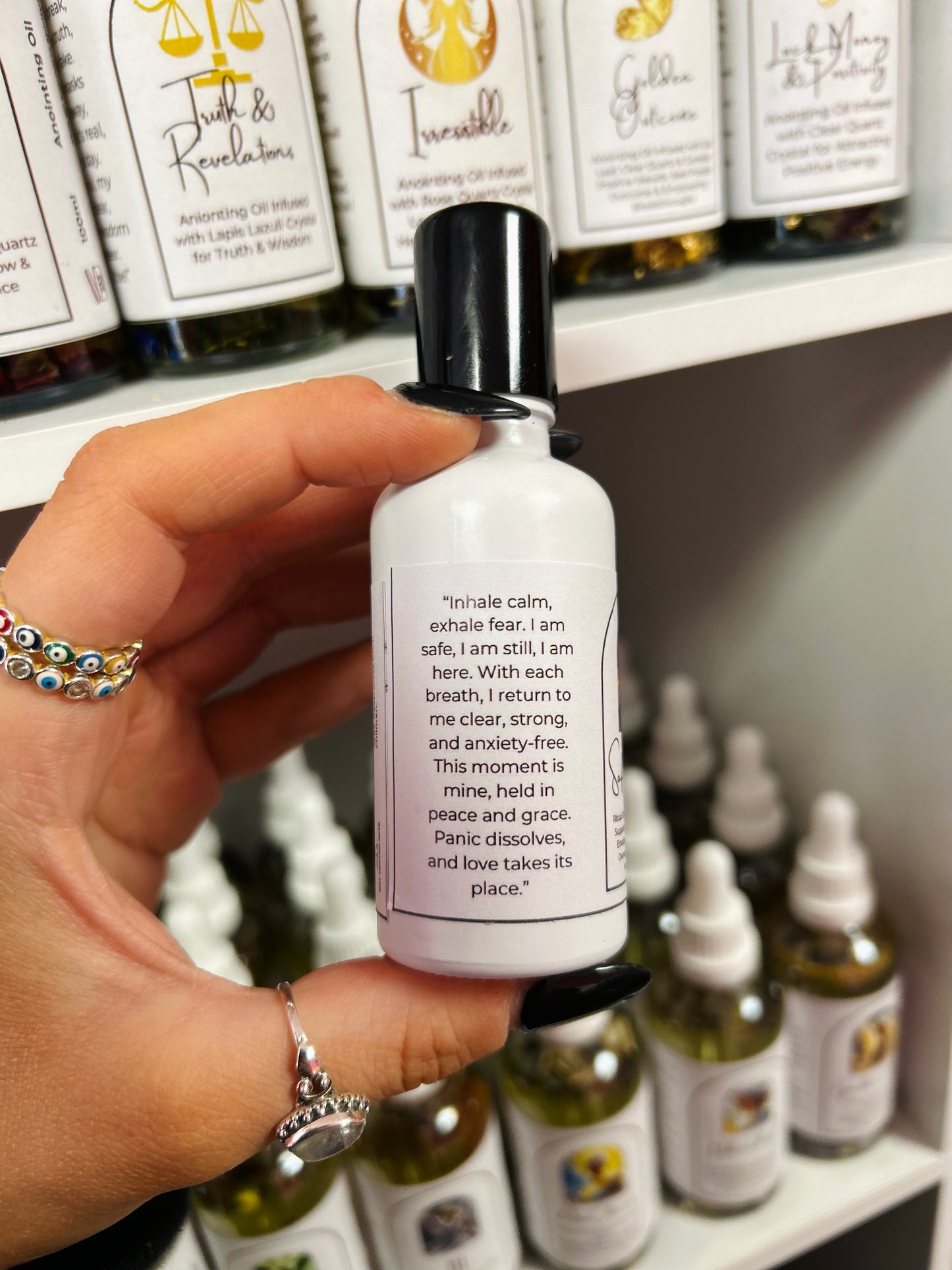 Safe & Steady Spell Oil - Emotional Steadiness during Overwhelm & Energetic Grounding