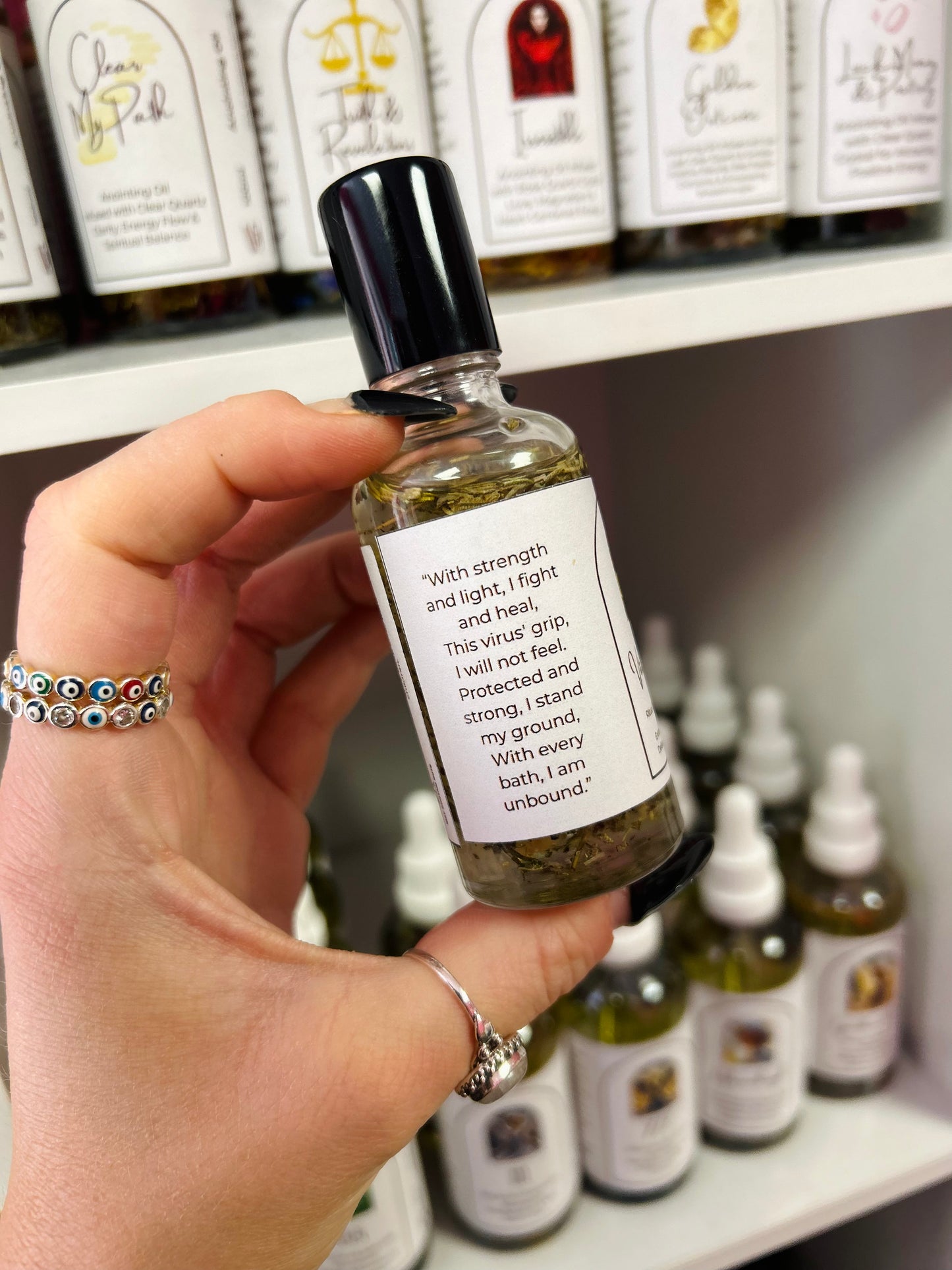 Vital Essence Spell Oil – Energy Protection & Vitality Boosting Spell Oil for Strength, Radiance & Natural Resilience