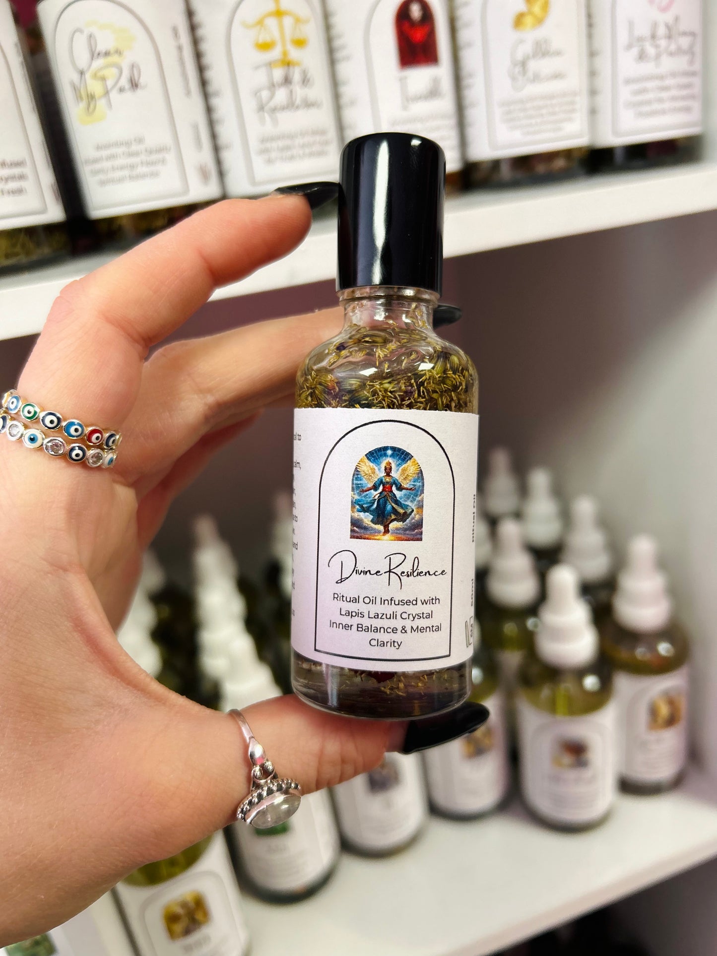 Divine Resilience Spell Oil - Daily Strength, Balance & Mental Clarity