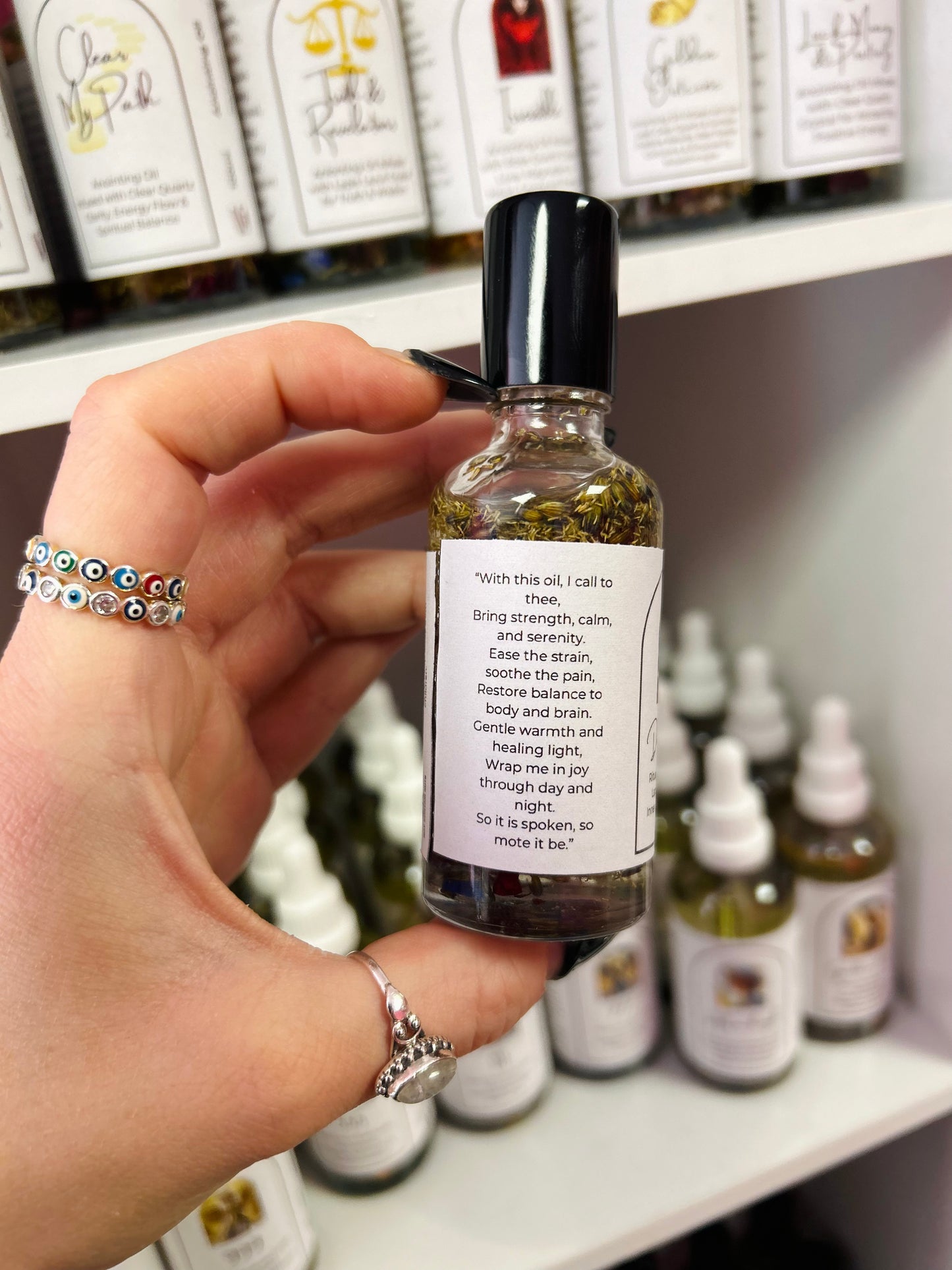 Divine Resilience Spell Oil - Daily Strength, Balance & Mental Clarity