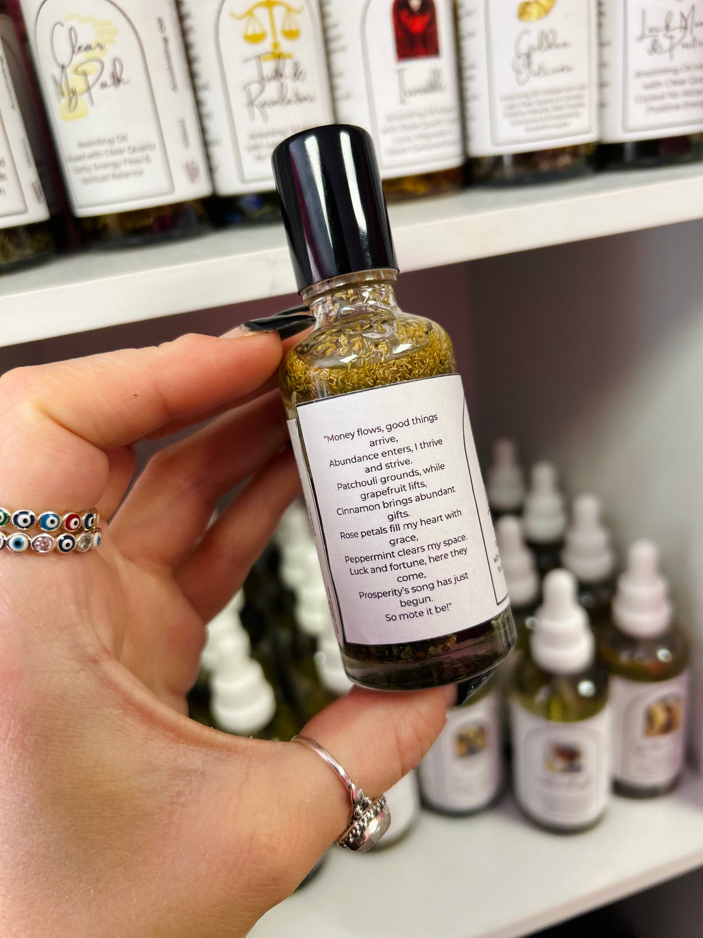 Luck, Money & Positivity Spell Oil - Abundance, Joy & Opportunity