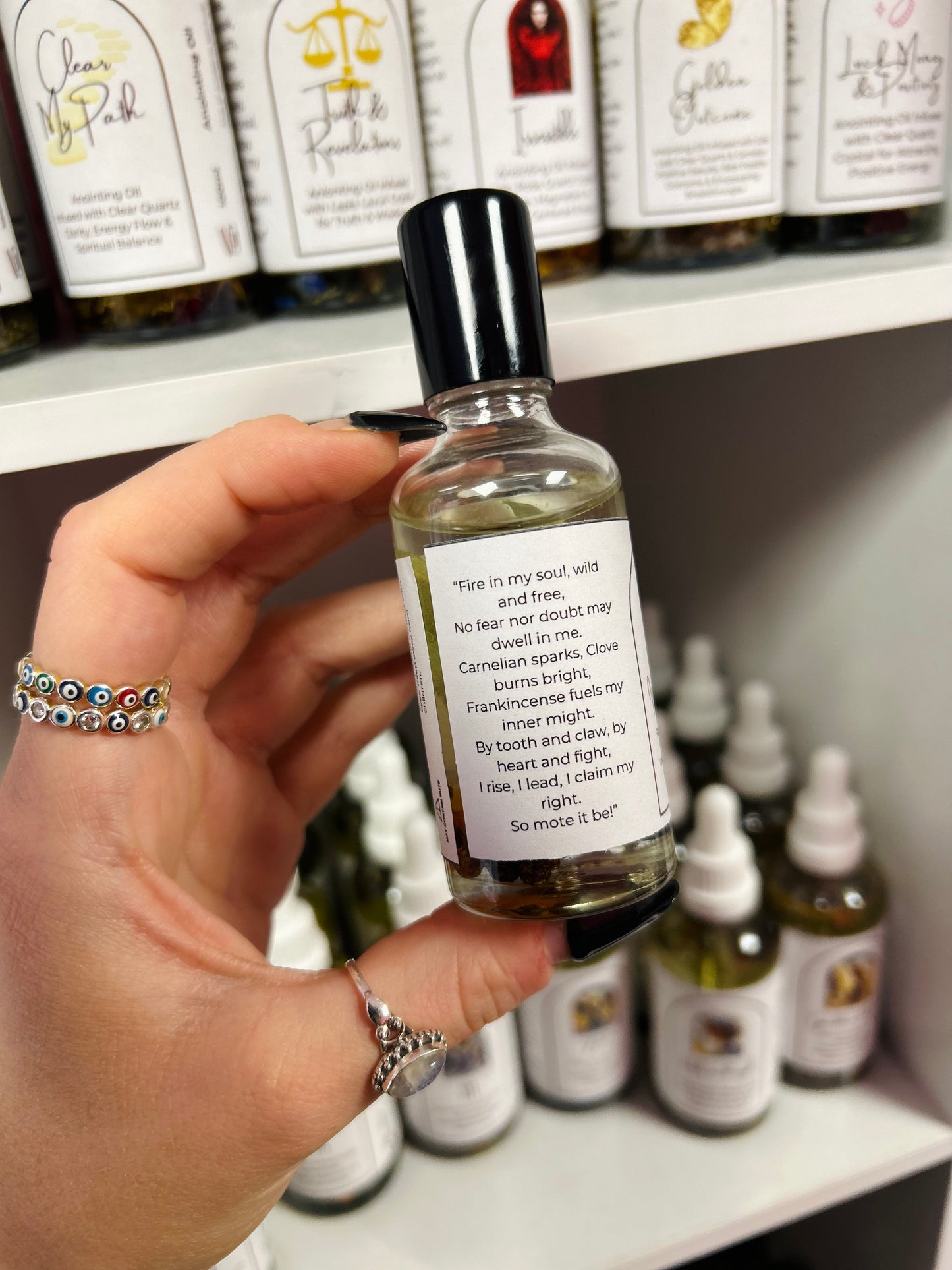 Wolf’s Blood Spell Oil - Inner Power, Strength & Fierce Determination