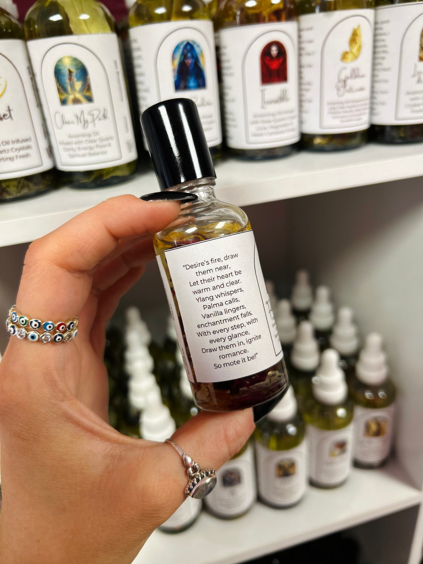 Follow Me Now Spell Oil - Attraction, Connection & Romantic Pursuits