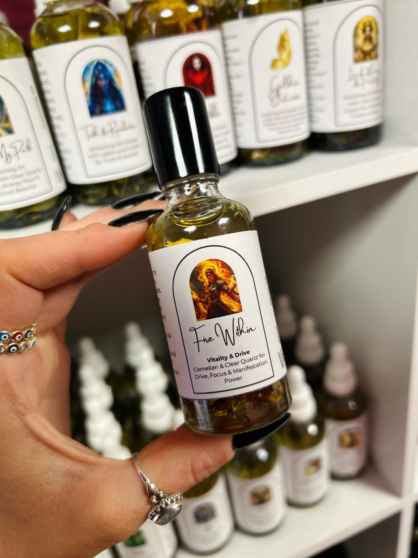 Fire Within Spell Oil - Energy, Motivation & Manifestation Power