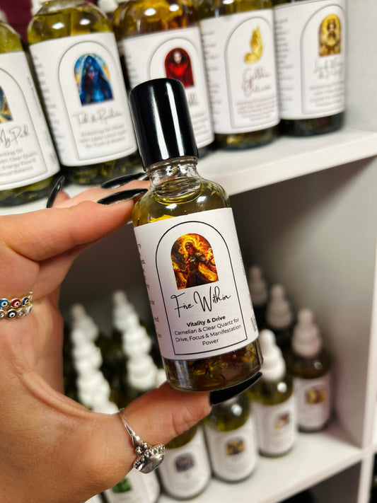 Fire Within Spell Oil - Energy, Motivation & Manifestation Power
