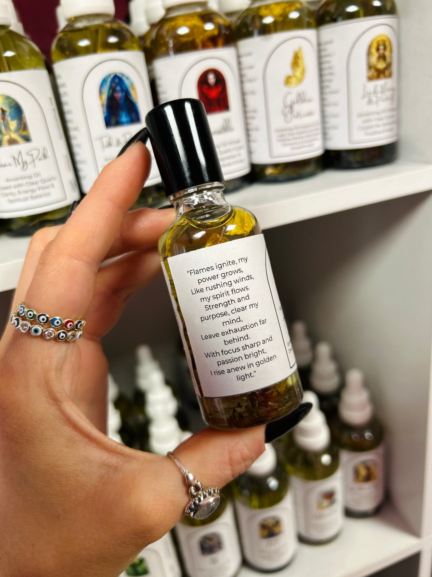 Fire Within Spell Oil - Energy, Motivation & Manifestation Power