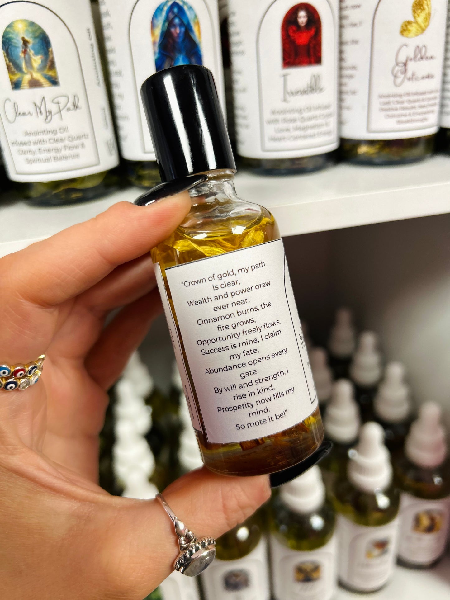 Millionaire Magic Spell Oil - Wealth, Success & Prosperity Mindset