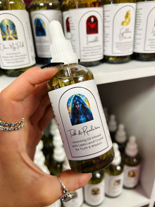 Truth & Revelations Spell Oil - Clarity, Wisdom & Hidden Truths