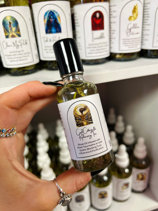 Cord Cutting & Releasing Ties Spell Oil - Energetic Release & Purification