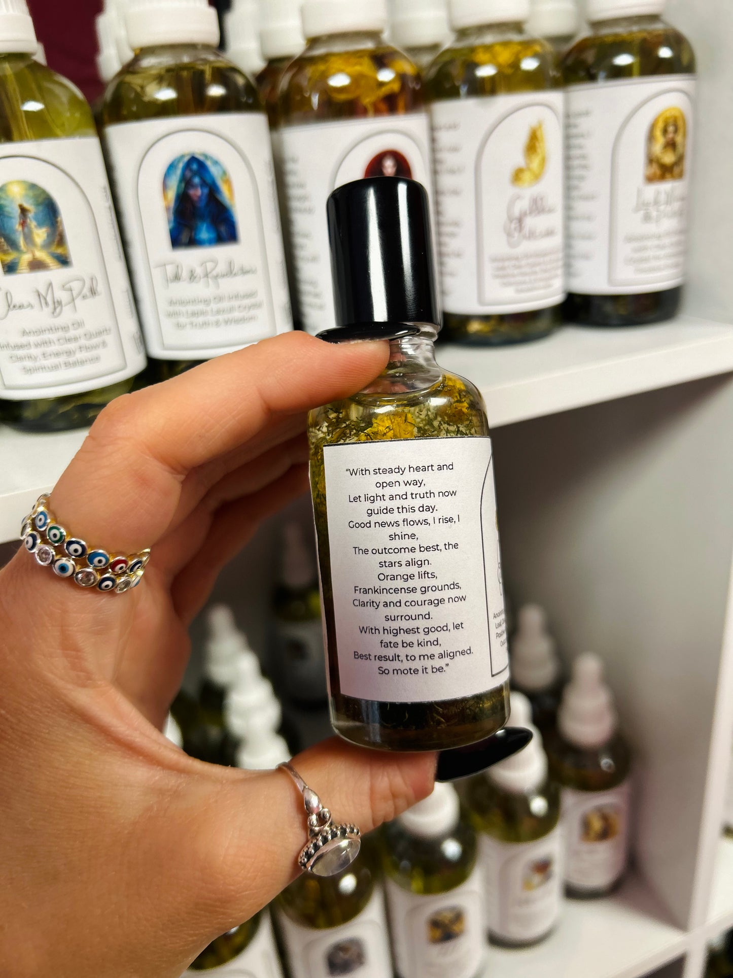 Golden Outcome Spell Oil - Success, Breakthroughs & Positive Results