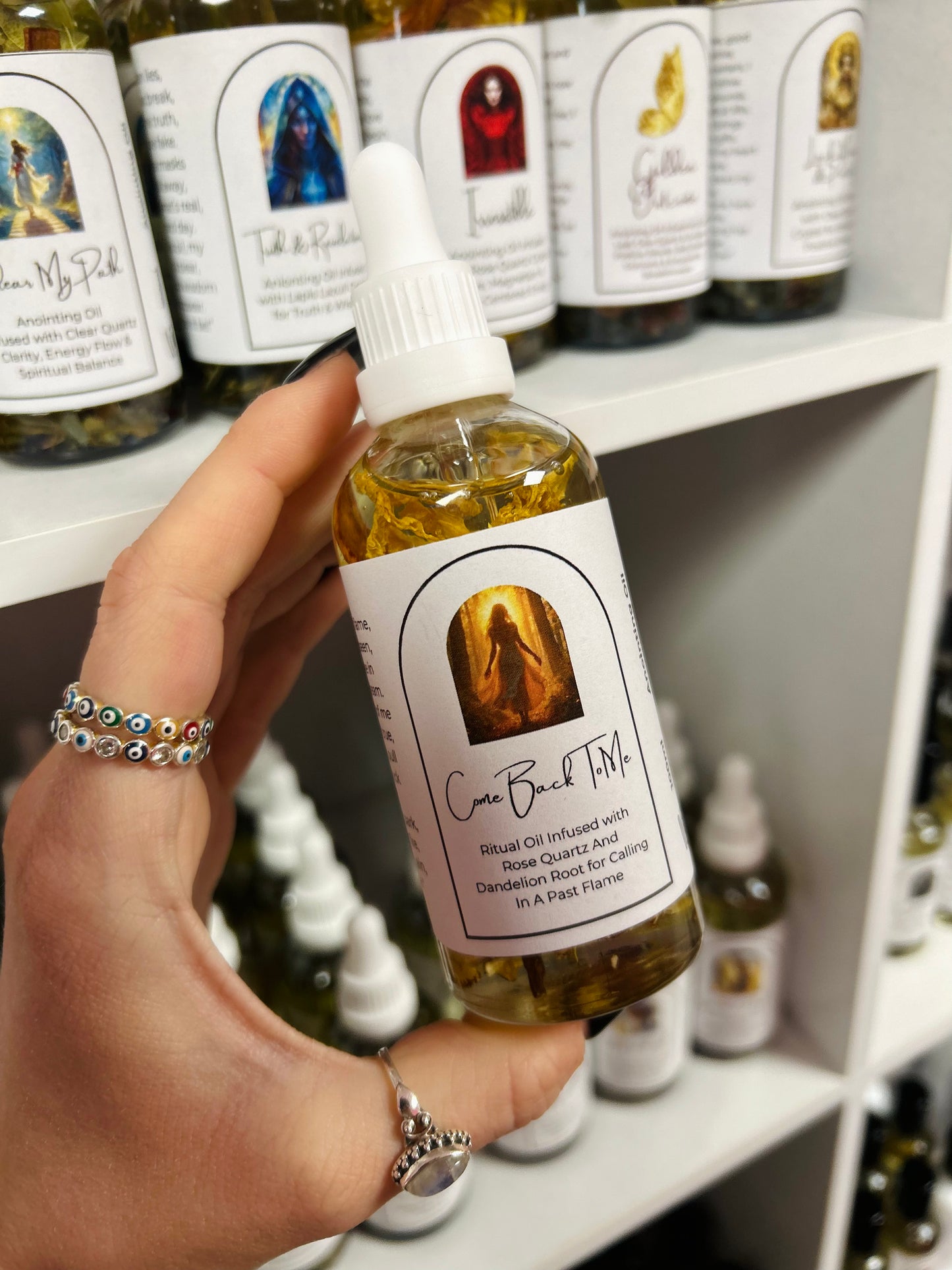 Come Back to Me Intention Oil – Attraction Ritual Oil for Rekindling Past Connections, Old Flames & Unfinished Energy