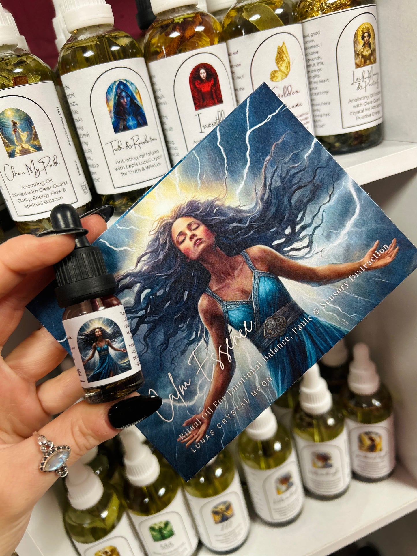 Calm Essence 10ml Intention Oil – Anxiety & Panic Attacks