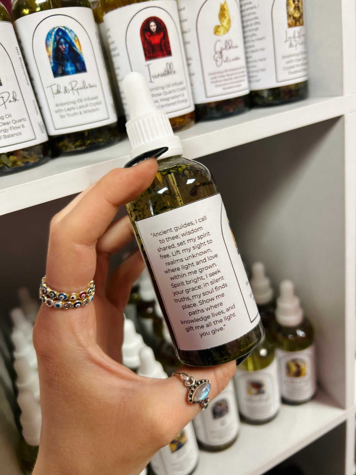 777 Angel Number Spell Oil - Spiritual Awakening, Inner Wisdom & Divine Guidance