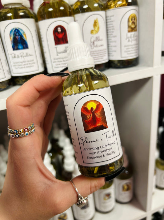 Phoenix Touch Spell Oil - Spiritual Strength, Renewal & Physical Recovery