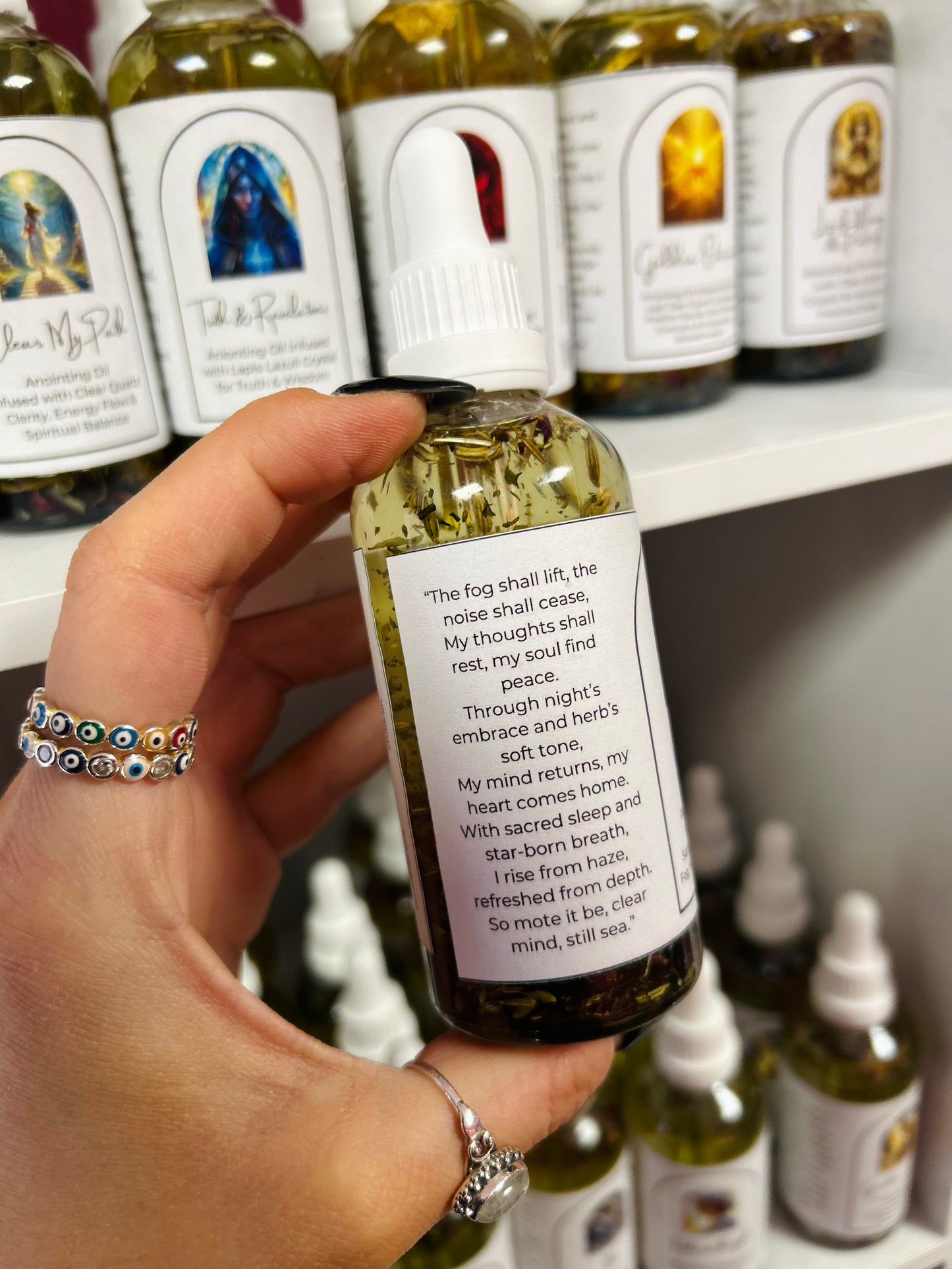 Silent Moon Ritual Oil – Peri Menopause Brain Fog, Headaches & Poor Sleep